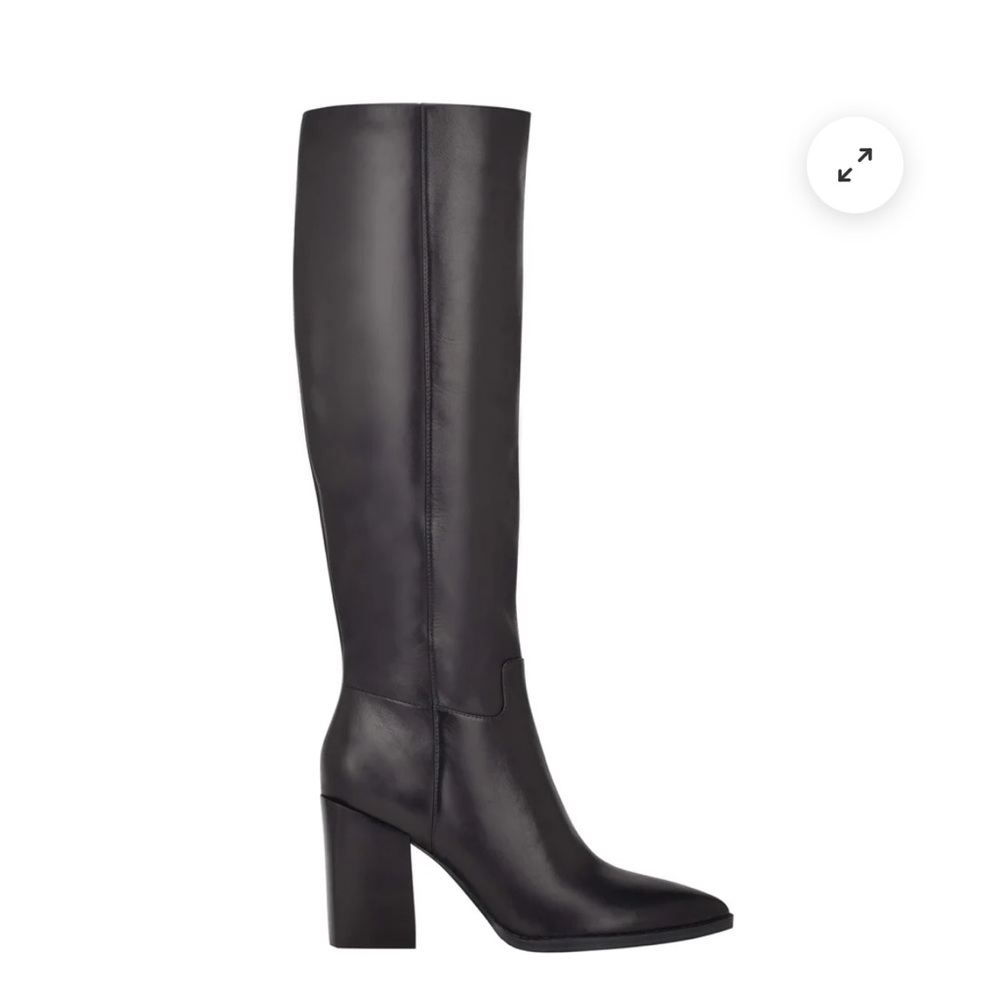 Sz 8 - Nine West Brixe Knee High Heeled Boot